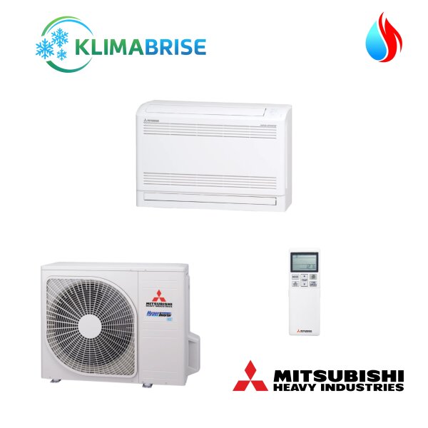 Mitsubishi Heavy Set Truhengerät 5,0 kW – SRF50ZSX-W + SRC50ZSX-W3 R32 Klimaanlage