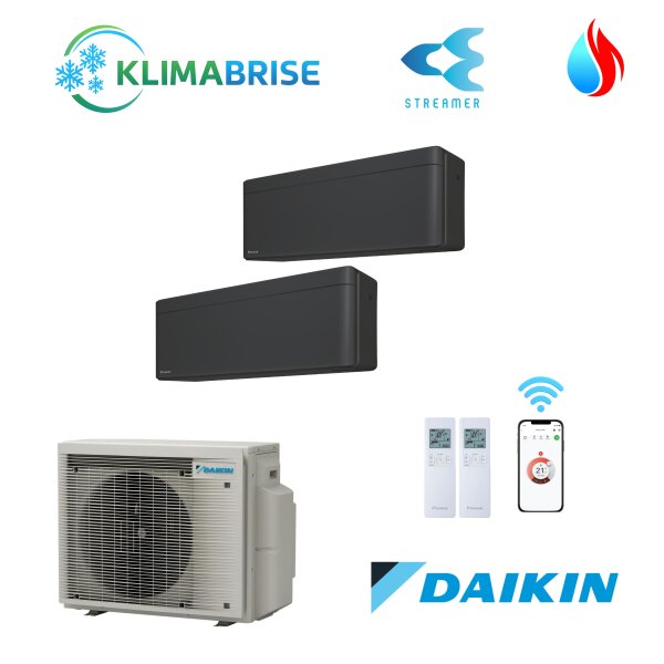 Daikin Stylish 2x FTXA 20CB und 2MXM40A9 Multi-Split Klimaanlage