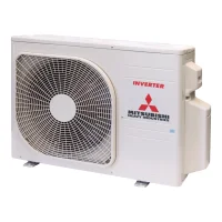 Mitsubishi Heavy Set SRK50ZS-WFB + SRC50ZS-W Wandgerät 5,0 kW WiFi R32 Klimaanlage Schwarz & Weiß